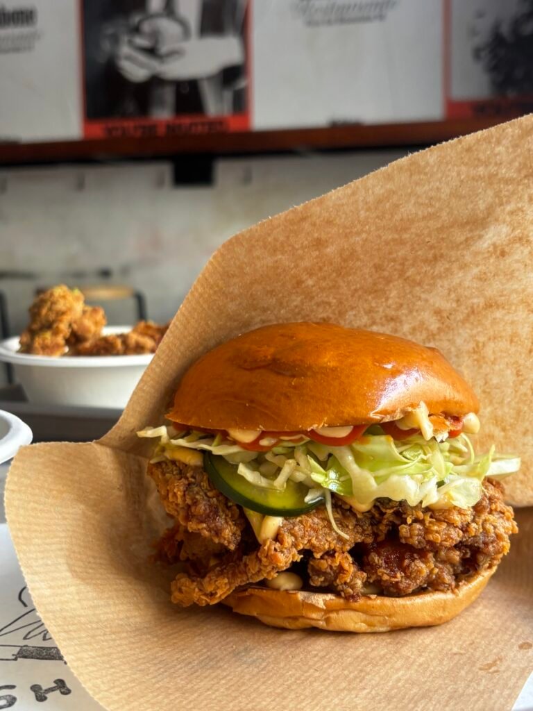 JAPANESE FRIED CHICKEN SANDWICH