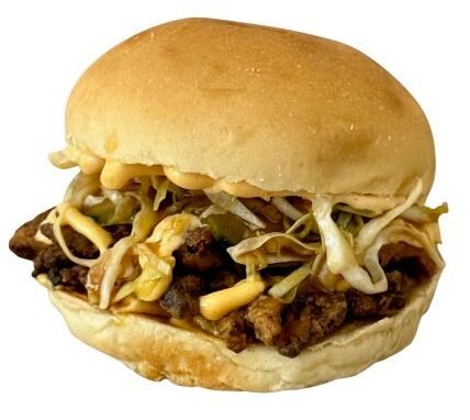 best Crispy Karaage MUSHROOM sandwich