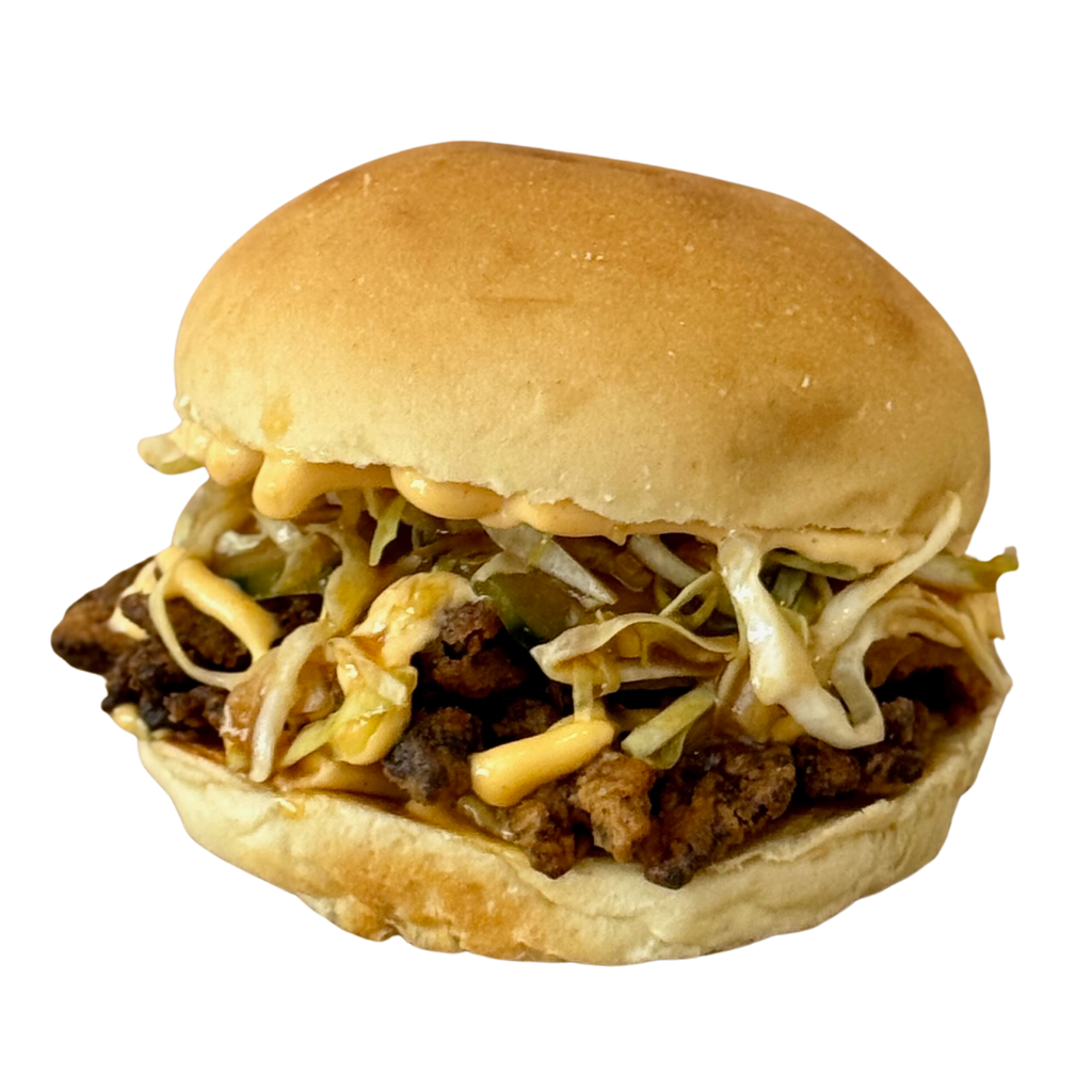 Karaage fried Mushroom Sandwich